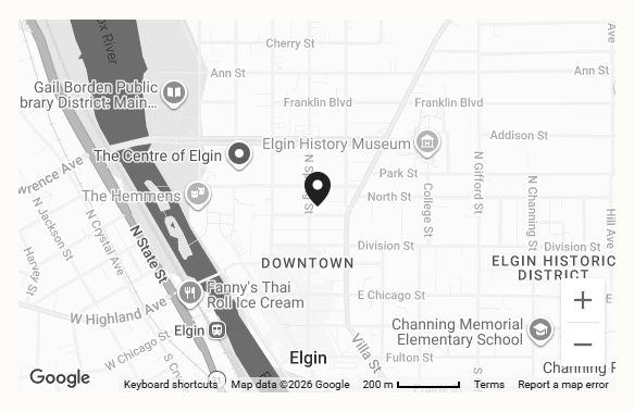 Martin Auto Service Elgin Location Map